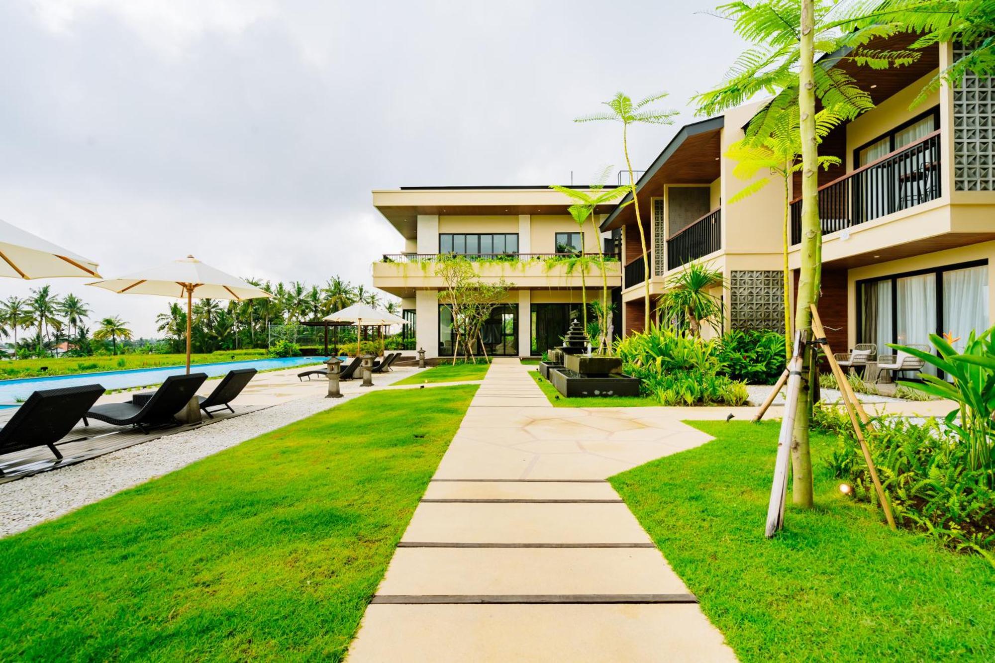 Big Dragon Villas Ubud エクステリア 写真